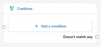 Condition Node Setup
