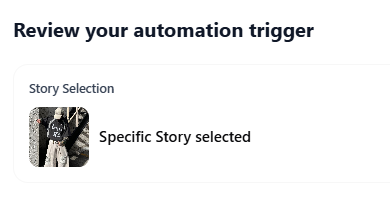 Save and Activate Story Flow