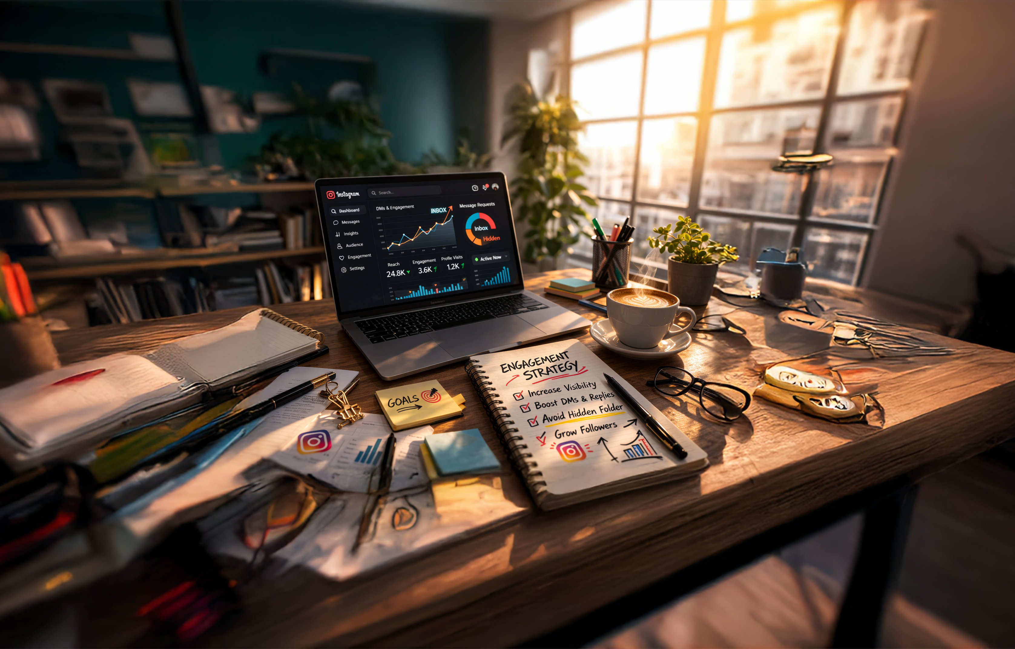 Reducing Instagram DM hidden folder chances