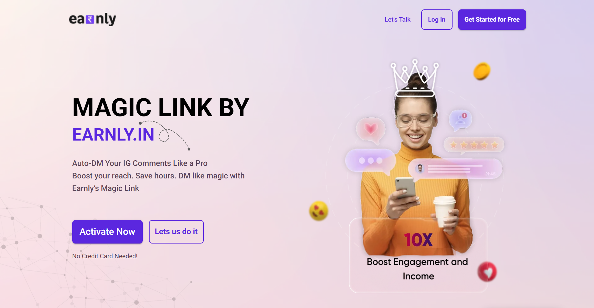 Magic Link Interface