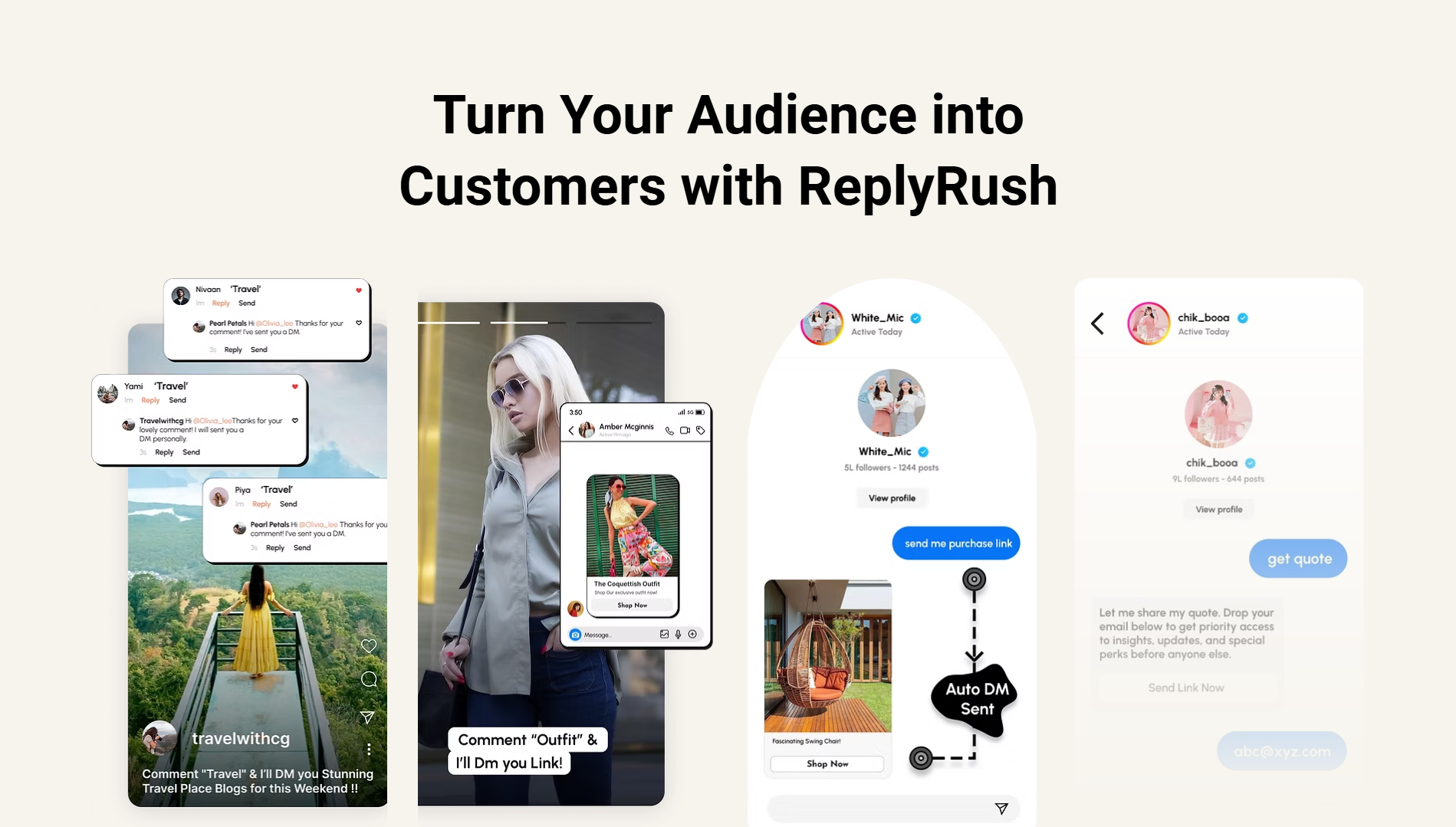 ReplyRush Interface